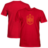 Spain National Team 1863FC Mono Badge T-Shirt Red