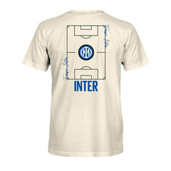 Inter Milan 1863FC Own the Pitch Heavyweight T-Shirt Cream