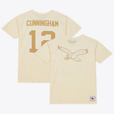 Mitchell & Ness Randall Cunningham Philadelphia Eagles Sandman Name & Number T-Shirt Cream