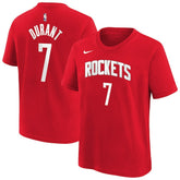 Kevin Durant Houston Rockets Youth Icon Name & Number T-Shirt Red | Nike online