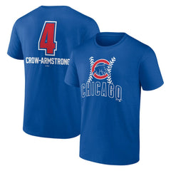 Pete Crow-Armstrong Chicago Cubs Fastball Player Name & Number T-Shirt - Royal - MLB Discount