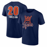 Spencer Torkelson Detroit Tigers Fastball Player Name & Number T-Shirt - Navy - MLB Online