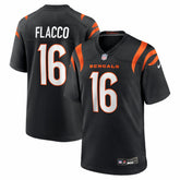 Nike Joe Flacco Cincinnati Bengals Team Game Jersey Black