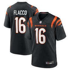 Nike Joe Flacco Cincinnati Bengals Team Game Jersey Black