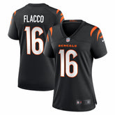 Nike Joe Flacco Cincinnati Bengals Women's Team Game Jersey Black