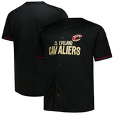Cleveland Cavaliers Big & Tall Pop Full-Button Jersey for sale Black | Fanatics