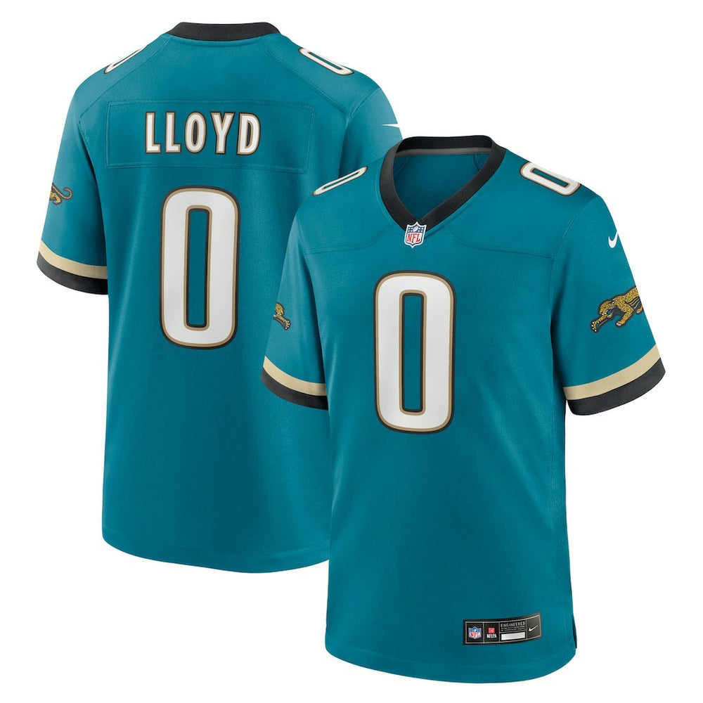Nike Devin Lloyd Jacksonville Jaguars Alternate 2 Prowler Throwback Game Jersey Teal