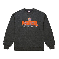 Phoenix Suns Throw It Back Fleece Sweatshirt Black | Mitchell & Ness US