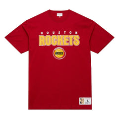 Houston Rockets Hardwood Classics Throw It Back Premium T-Shirt for sale Red | Mitchell & Ness discount