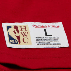 Miami Heat Hardwood Classics Throw It Back Premium T-Shirt Red | Mitchell & Ness Near Me