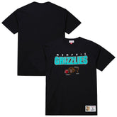 Memphis Grizzlies Hardwood Classics Throw It Back Premium T-Shirt Black | Mitchell & Ness online