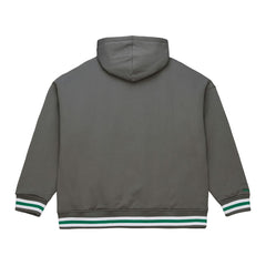 Milwaukee Bucks Throw It Back Quilted Fleece Quarter-Zip Hoodie Gray | Mitchell & Ness for sale