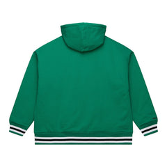 Boston Celtics Throw It Back Quilted Fleece Quarter-Zip Hoodie Green | Mitchell & Ness Near Me