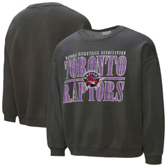 Toronto Raptors NBA Downtown Collection Fleece Sweatshirt Black | Mitchell & Ness discount