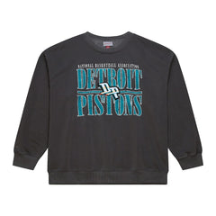 Detroit Pistons NBA Downtown Collection Fleece Sweatshirt for sale Black | Mitchell & Ness online