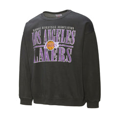 Los Angeles Lakers NBA Downtown Collection Fleece Sweatshirt Black | Mitchell & Ness