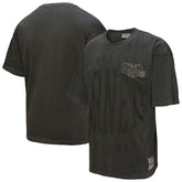 Charlotte Hornets Downtown Collection Premium T-Shirt Black | Mitchell & Ness for sale