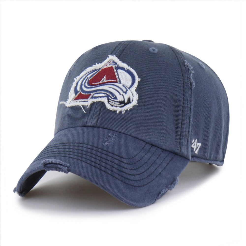 Colorado Avalanche '47 Weathered Clean Up Adjustable Hat - Navy - NHL 203536498