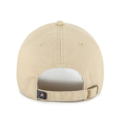 Philadelphia Flyers '47 Logo Clean Up Adjustable Hat - Khaki - NHL 203536515
