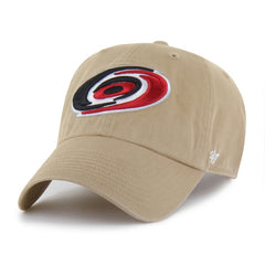 Carolina Hurricanes '47 Logo Clean Up Adjustable Hat - Khaki - NHL 203536521