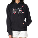 Detroit Red Wings G-III 4Her by Carl Banks Shadow Logo Fleece Pullover Hoodie - Black - NHL 203538741