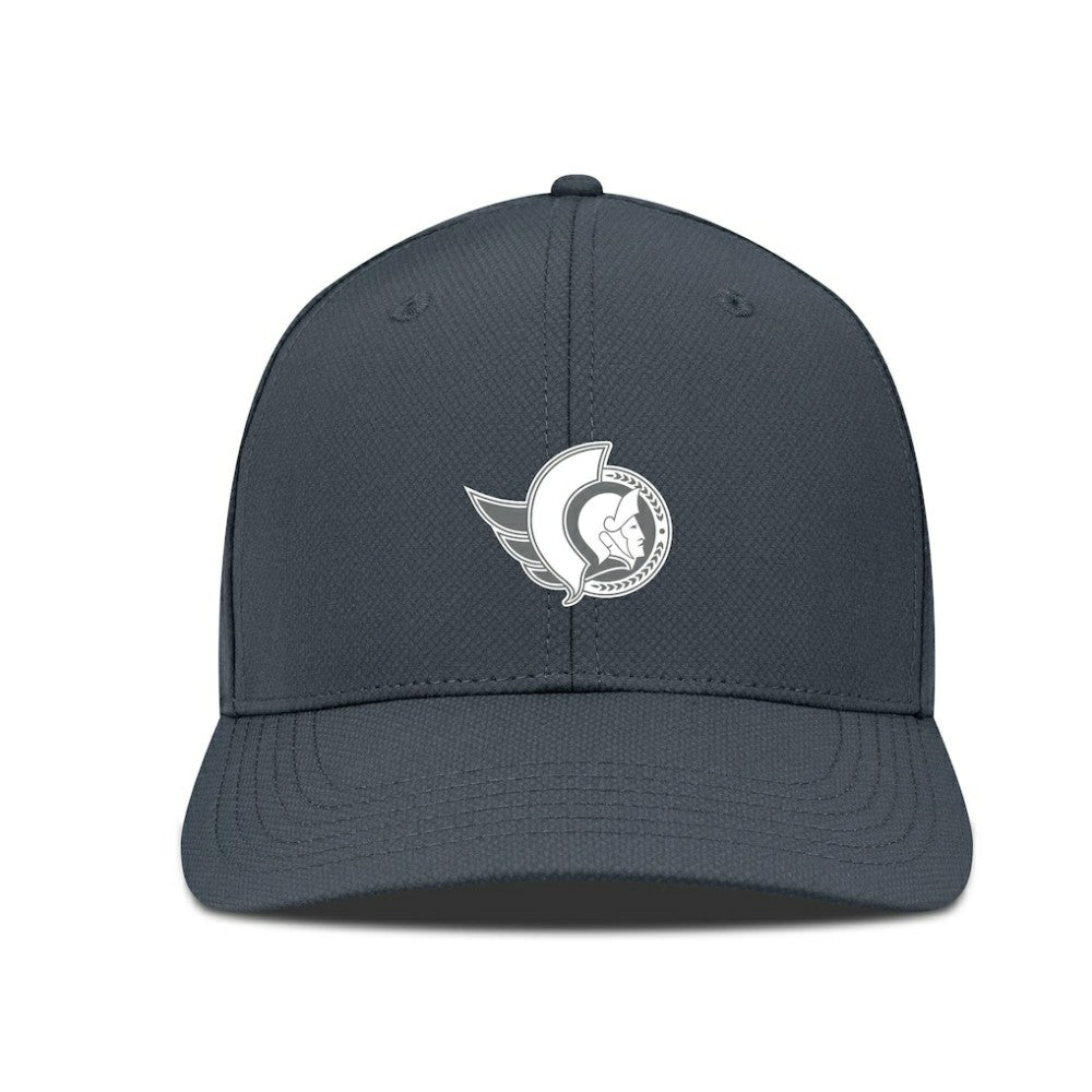 Ottawa Senators Levelwear Rise Slate & Snow Structured Flex Hat - Charcoal - NHL 203538984