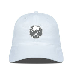 Buffalo Sabres Levelwear Matrix Slate & Snow Unstructured Adjustable Hat - White - NHL 203539038