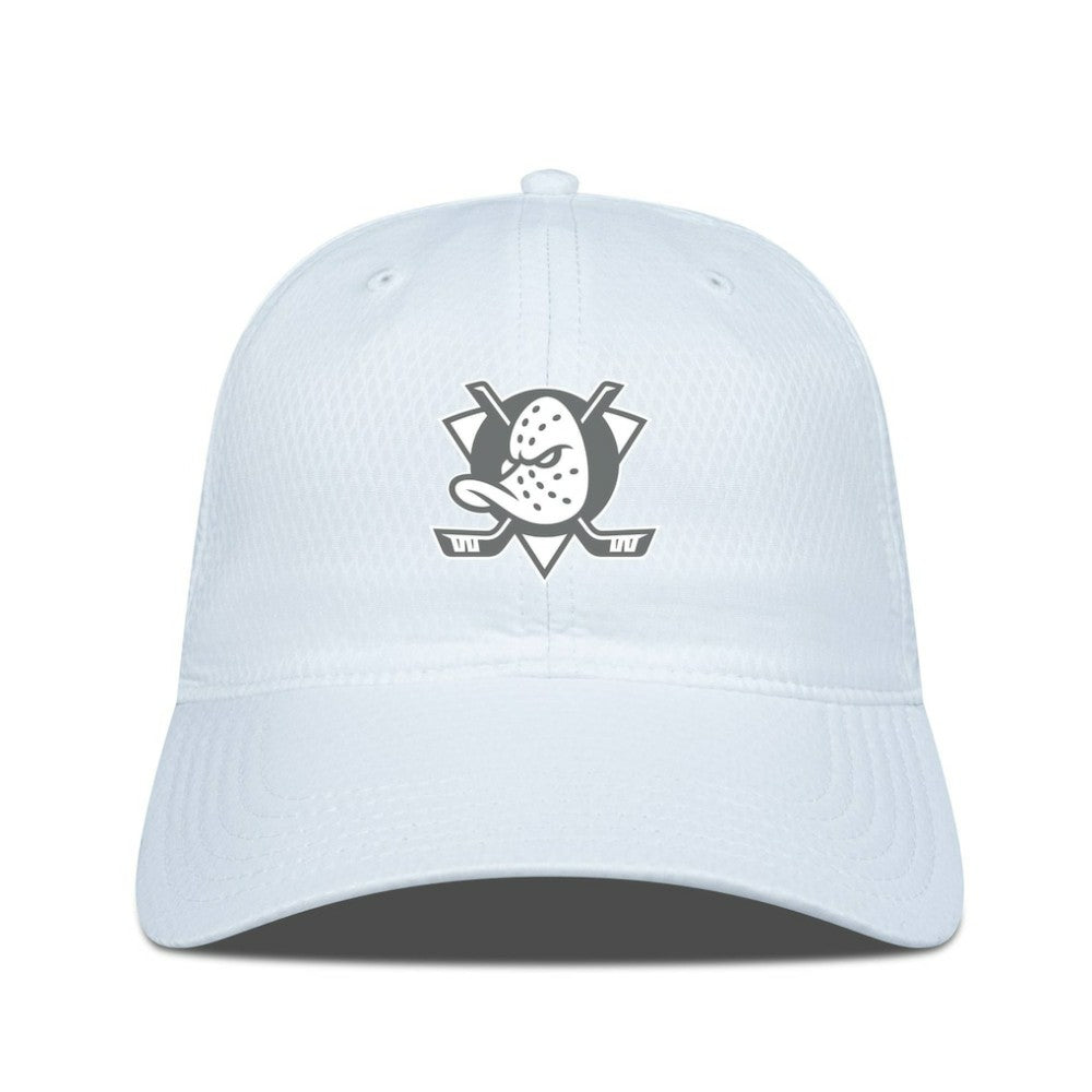 Anaheim Ducks Levelwear Matrix Slate & Snow Unstructured Adjustable Hat - White - NHL 203539041