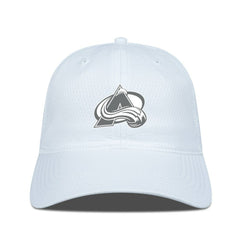Colorado Avalanche Levelwear Matrix Slate & Snow Unstructured Adjustable Hat - White - NHL 203539049