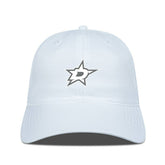 Dallas Stars Levelwear Matrix Slate & Snow Unstructured Adjustable Hat - White - NHL 203539056