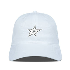 Dallas Stars Levelwear Matrix Slate & Snow Unstructured Adjustable Hat - White - NHL 203539056