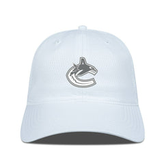 Vancouver Canucks Levelwear Matrix Slate & Snow Unstructured Adjustable Hat - White - NHL 203539087