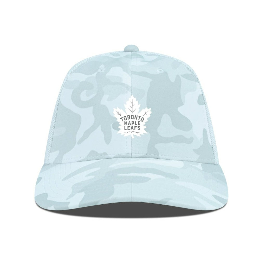Toronto Maple Leafs Levelwear Clash Slate & Snow Meshback Flex Hat - Camo - NHL 203539110