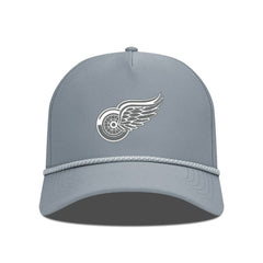 Detroit Red Wings Levelwear Gordon Slate & Snow Rope Adjustable Hat - Gray - NHL 203539139