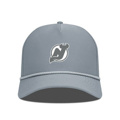 New Jersey Devils Levelwear Gordon Slate & Snow Rope Adjustable Hat - Gray - NHL 203539140