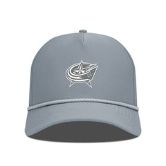 Columbus Blue Jackets Levelwear Gordon Slate & Snow Rope Adjustable Hat - Gray - NHL 203539141