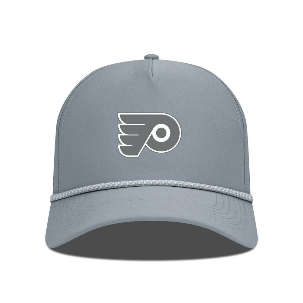 Philadelphia Flyers Levelwear Gordon Slate & Snow Rope Adjustable Hat - Gray - NHL 203539154