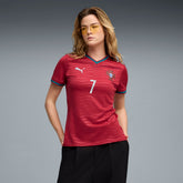 Cristiano Ronaldo Portugal National Team Women's 2026 Home Replica Jersey Red - Puma