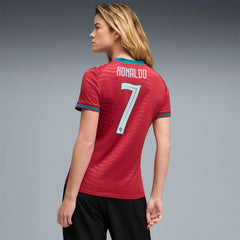 Cristiano Ronaldo Portugal National Team Women's 2026 Home Replica Jersey Red - Puma