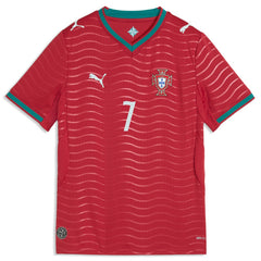 Cristiano Ronaldo Portugal National Team Youth 2026 Home Replica Jersey Red - Puma sale