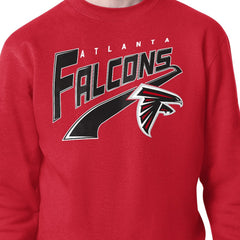 Atlanta Falcons Starter Modern Tailsweep Fleece Sweatshirt Red