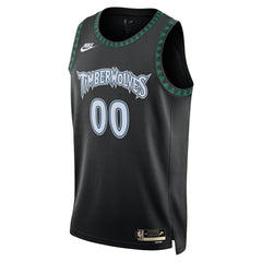 Minnesota Timberwolves Unisex Swingman Custom Jersey Classic Edition Black | Nike US