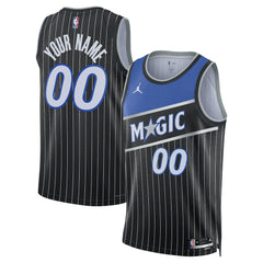 Orlando Magic Jordan Brand Unisex Swingman Custom Jersey Statement Edition Black