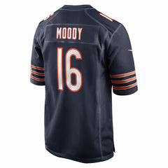 Nike Jake Moody Chicago Bears Team Game Jersey Navy