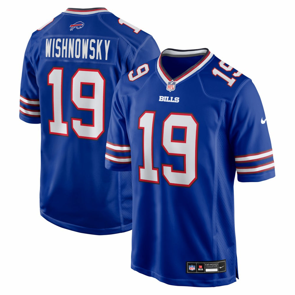 Nike Mitch Wishnowsky Buffalo Bills Team Game Jersey Royal