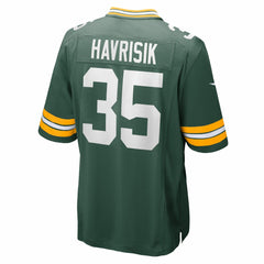 Nike Lucas Havrisik Green Bay Packers Team Game Jersey Green