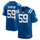 Nike Buddy Johnson Indianapolis Colts Team Game Jersey Royal