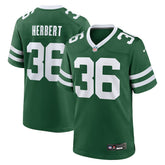 Nike Khalil Herbert New York Jets Team Game Jersey Legacy Green