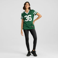 Nike Khalil Herbert New York Jets Women's Team Game Jersey Legacy Green