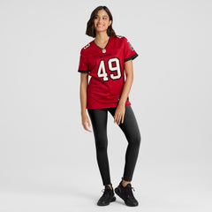 Nike Owen Wright Tampa Bay Buccaneers Women's Team Game Jersey Red